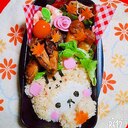 キャラ弁 秋のリラックマ？